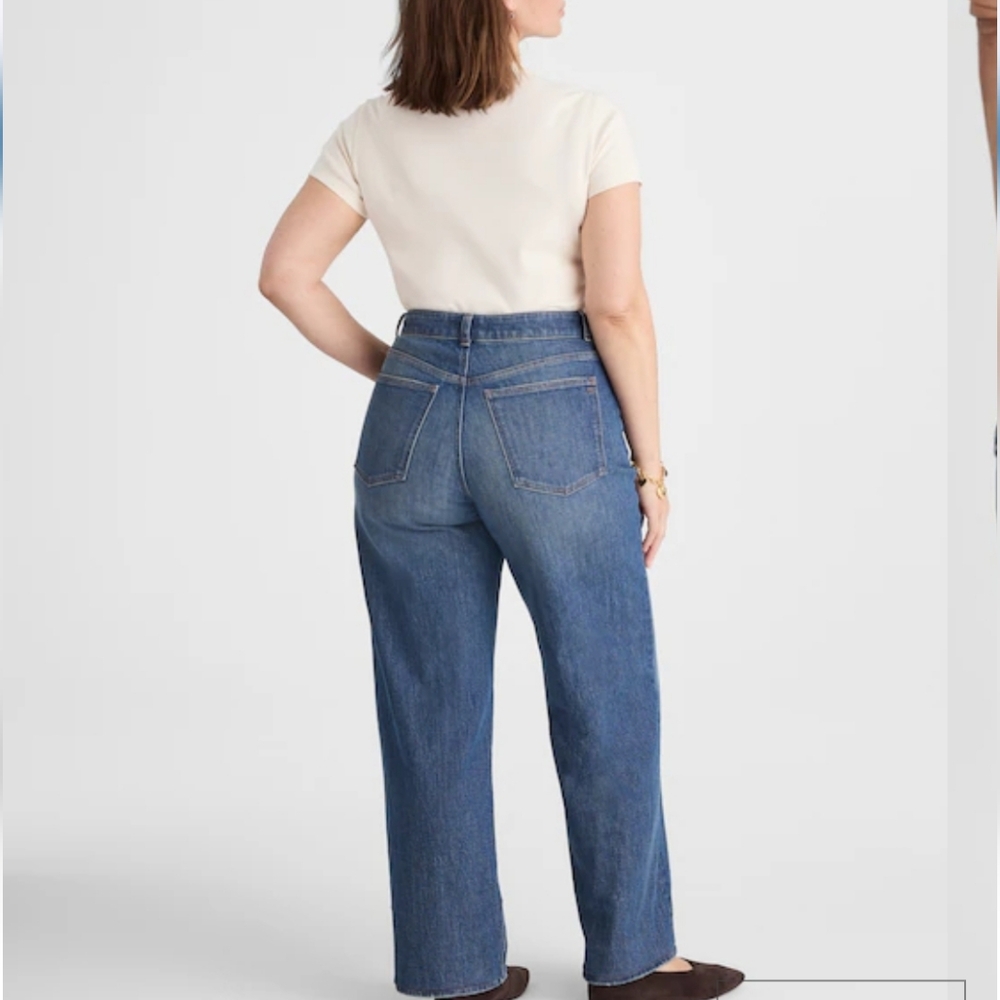 Madewell The Perfrct Vintage Wide-leg Jean - Harvey Wash + Comfort Stretch - Picture 4 of 9